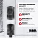 thumbnail image 4 of Panel táctil sin llave Lock Kwikset SmartCode 270 Deadbolt negro mate, 4 of 9