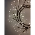 thumbnail image 5 of Couronne de Noël LED 24 Po Branches d'Arbre Marron Décoration Intérieure Suspendue pour les Fêtes, 5 of 5