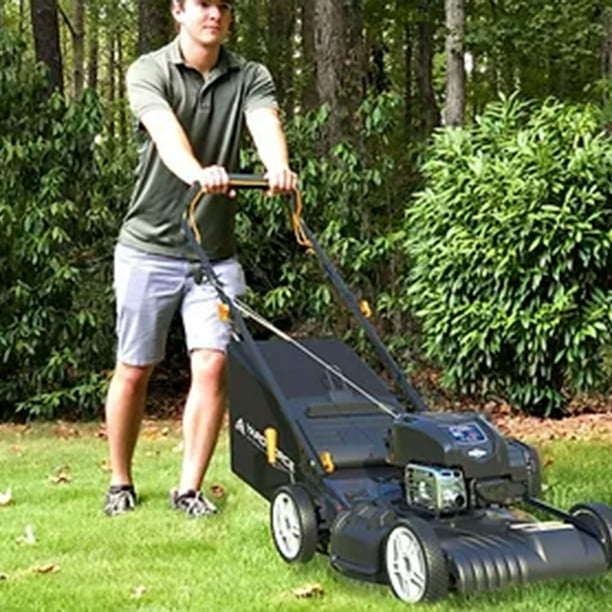 deck yard man self propelled mower
