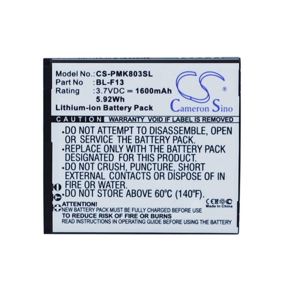 1600mAh BL-F13 Battery for PHICOMM i803