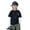 Black, variant on Esaierr 1-10Y Boys Cotton T-Shirt Sweatshirts for Toddler Kids Boys Long Sleeve Pullover Tops False Two-Piece Bottoming Shirt Casual Fall Tees