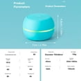 thumbnail image 2 of yeacher Portable Waterproof Bluetooth Speaker S9 - Mini Wireless Outdoor Soundbar with Deep Bass, IPX6 Dustproof, 8-Hour Playtime, Bluetooth 5.0, Type-C Charging, Hands-Free Calls, 5 Color Options, 2 of 7