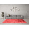 thumbnail image 3 of Ahgly Company Indoor Rectangle Oriental Red Industrial Area Rugs, 5' x 7', 3 of 4