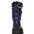 thumbnail image 3 of Dream Pairs Kids Boys Girls Warm Snow Boots Insulated Waterproof Winter Ski Boots KSNOW NAVY Size 3, 3 of 6