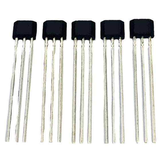 Pack of 5 SS495B Hall Effect Sensor 10mA 5V/9V 3-Pin