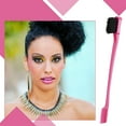 thumbnail image 3 of Slick Back Hair Brush Set - 3 Pcs, Rose Red, 3 of 5