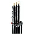 thumbnail image 2 of Manfrotto 1004BAC 144" Air Cushioned Aluminum Master Light Stand with 4 Sections & 3 Risers, Black, 2 of 6