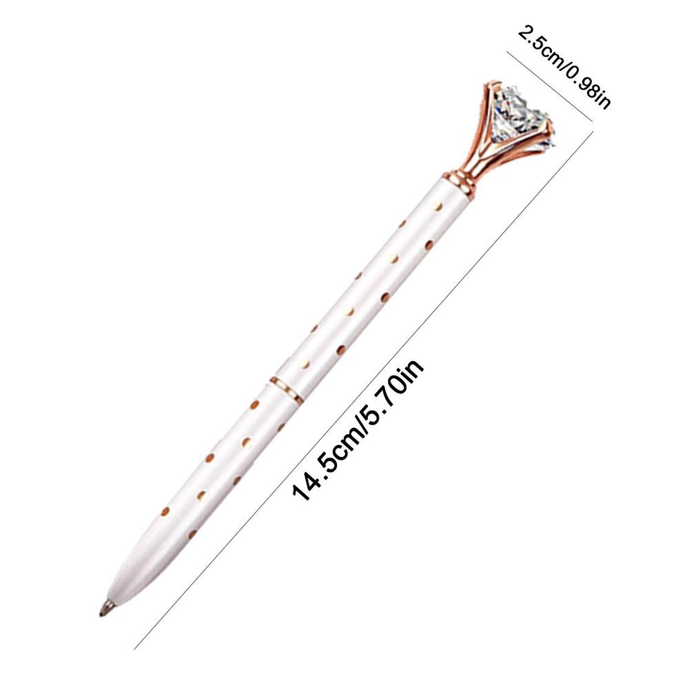 Tohuu Retractable Ballpoint Pens Rose Gold Retractable Ballpoint