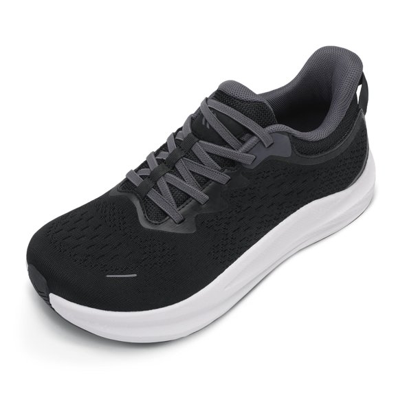 Barerun Men’s Wide Toe Box Slip On Walking Shoes Lightweight Cushioned Sneakers Non Slip Breathable Athletic Shoes
