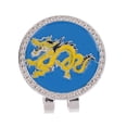 thumbnail image 2 of Portable Metal Chinese  Golf Ball Marker Hat Clip Golfer Gift - Dragon, 2 of 6
