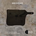 thumbnail image 3 of tabla para picar HAPPY LIFE madera pino, tabla de decorativa, tabla de quesos y corte carne, hecha 100% a mano I LIVE IV 49 x 37 x 28 x 2.5, 3 of 5