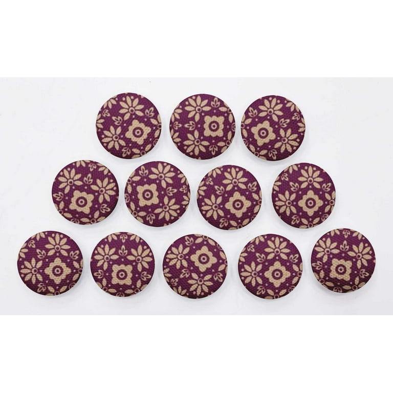 IBA Indianbeautifulart Pink 1 Inch Buttons For Sewing Fancy