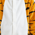 thumbnail image 6 of Coerni Girls Animal Onesie Soft Fleece Hooded Romper Cute Cartoon Bear/Panda/Tiger/Penguin Kids Fall Winter Warm Bodysuit Halloween Dress Up, 6 of 6