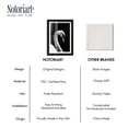 thumbnail image 6 of Inverted Quack Shadowbox Print Animal Art Prints by Notoriart, Black Frame, 17 x 25, 6 of 7