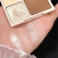 thumbnail image 4 of SculptPro 4-Color Contouring Makeup Palette, All-in-One Face Kit with Foundation, Highlighter, & Nose Shadow for Sculpting & Defining, 2 Styles, 4 of 8