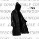 thumbnail image 1 of Chubasquero Unisex de EVA de alta calidad, impermeable, grueso, negro, para acampar, 1 piezas, 1 of 4