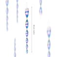thumbnail image 3 of BEMS-12pcs espiral viento girar palo reflectante huerto balcón Patio, 3 of 5