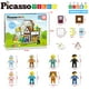 thumbnail image 2 of Set de bloques de construcción PicassoTiles Homestead Doll House, 57 piezas, 2 of 7