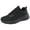 Black, variant on kamemir Womens Walking Shoes Tennis Sneakers Casual Lace Up Lightweight Running Shoes(Black,6.5)