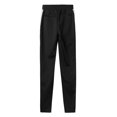 thumbnail image 6 of Ma Croix Mens Stripe Track Pants with Button Accent Casual Stretch Slim Fit, 6 of 8