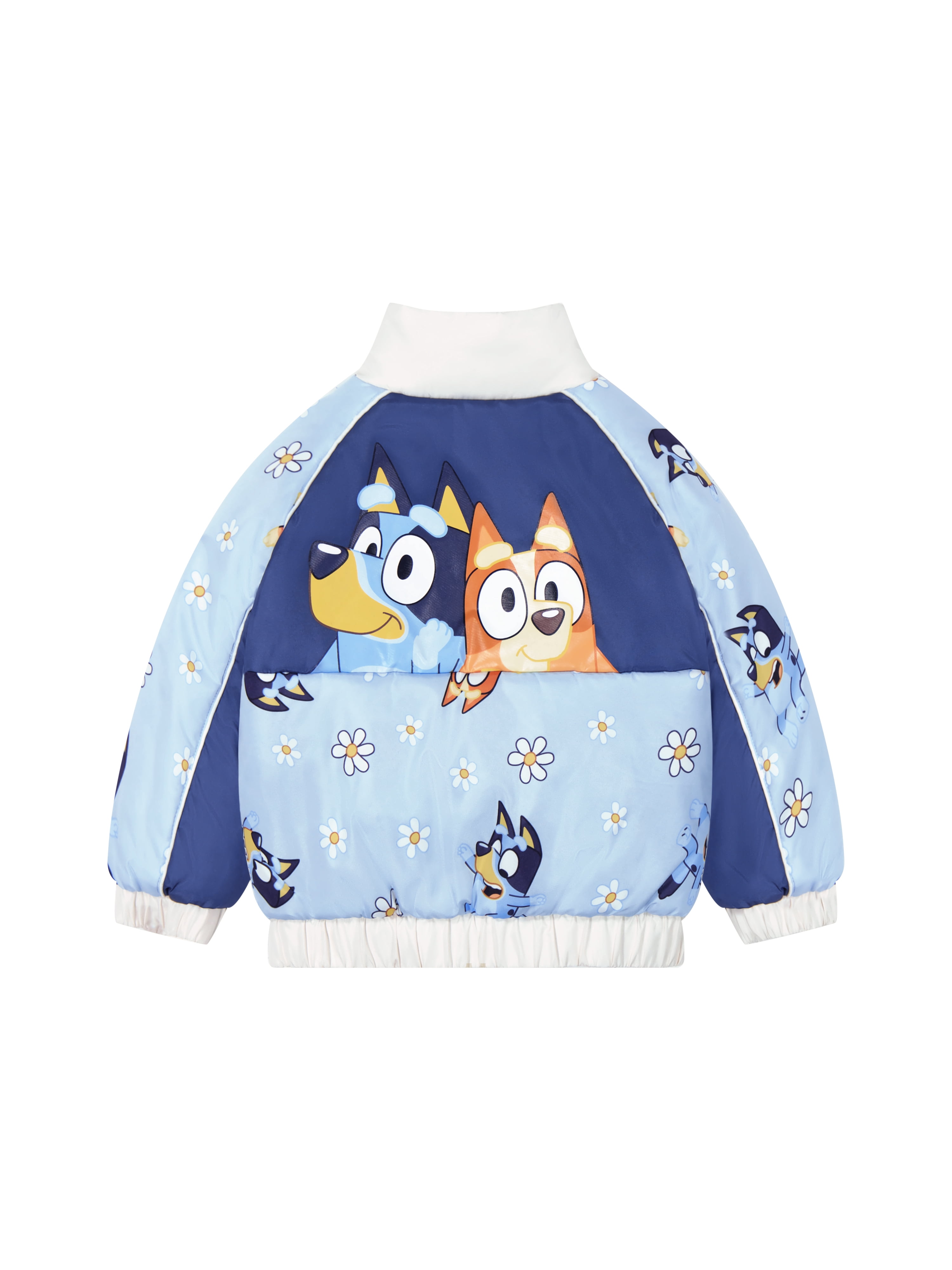 Bluey Toddler Girl Colorblock Jacket, Sizes 2T-5T