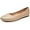 Nude, variant on Women's Flats Shoes Ballet Flats Dress Shoes Comfortable PU Leather Slip on Shoes for Women