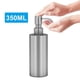 thumbnail image 2 of Dispensador De Líquido De Jabón De 350Ml, Tipo Prensa De Acero Inoxidable, Recipientes Para Botellas De Loción, Soporte Para Líquidos, Apariencia Cilíndrica, Baño Guardurnaity HA017514-00, 2 of 6