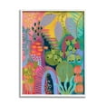 thumbnail image 4 of Stupell Industries Abstract Botanicals Vivid Hues Botanical & Floral Painting White Framed Art Print Wall Art, 4 of 5