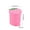 Pink, variant on XMMSWDLA Mini Trash Can with Lid, Press-Type Plastic Small Garbage Can Little Tiny Waste Basket Compact Covered Closable Trash Bin, Desk Countertop Office Kids Oval Rectangle