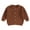 Maroon, variant on Musuos Baby Girls Autumn Winter Knit Sweater 3 6 12 18M Long Sleeve Solid Color Button Up Knitwear