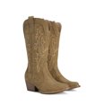 thumbnail image 3 of DREAM PAIRS Women's Western Cowboy Cowgirl Boots Square Toe Embroidery Mid Calf Booties, 3 of 8
