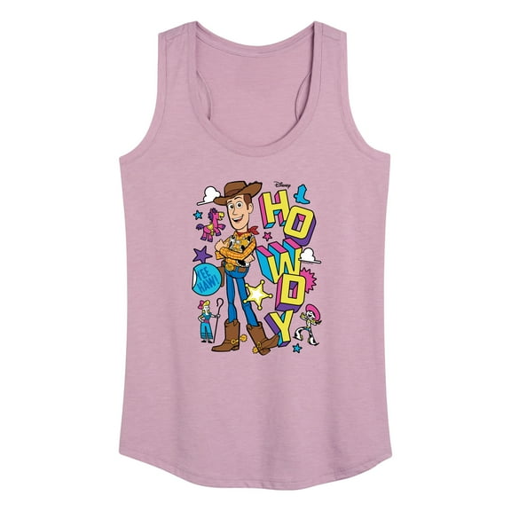 Toy Story 4 - Woody Howdy - Women's Racerback Tank Top