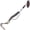 Black Fluorescent, variant on Panther Martin PMLCG_6WR_WI Lil' Curly WeedRunner Saltwater/Freshwater Fishing Lure - Gold White Ice - 6WR (5/16 oz)