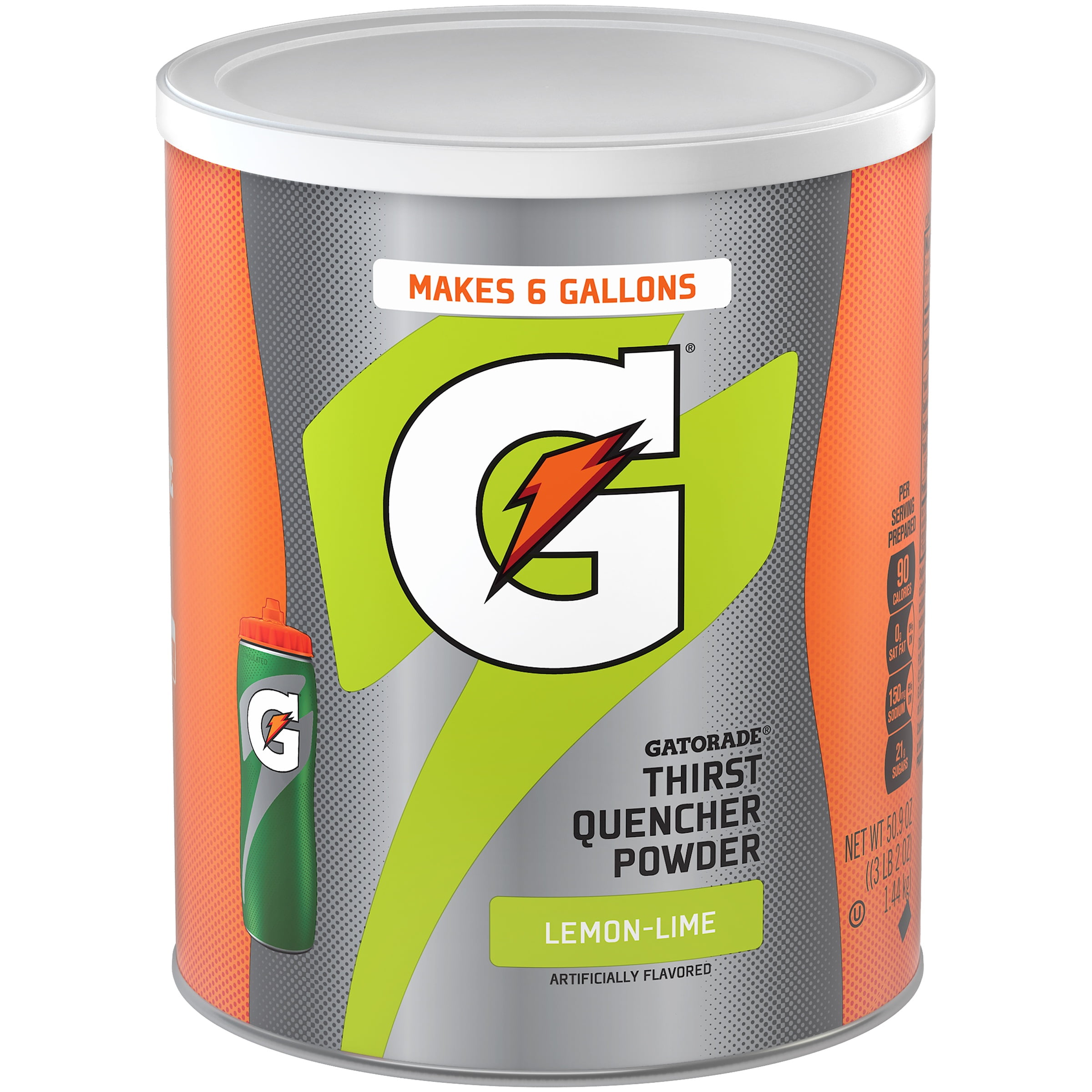 Gatorade Thirst Quencher Lemon Lime Drink Mix Powder, 51 oz