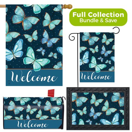 Blue Butterflies Spring Design Collection Briarwood Lane