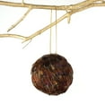 thumbnail image 1 of ZUCKER™ Ringneck Feather Christmas Ornament - 3" ball - Natural, 1 of 5