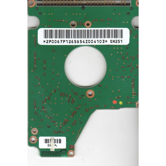 DK23BA-20, SH251-A44, PN B/A0B4B/A, Hitachi 12GB IDE 2.5 PCB