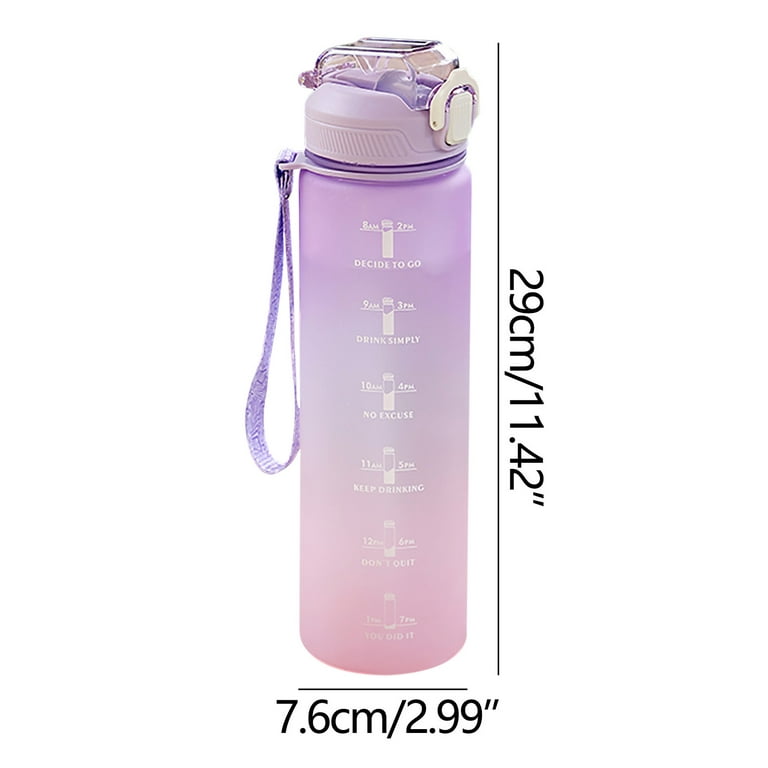 Softlife Insulated Kids Water Bottle,Double Wall Vacuum Stainless Steel  Girls School Leakproof Thermos Water Bottle with 2 Straw Lids,Portable Kids  Cup for Travel Sports Camping,14oz,Unicorn Pattern 