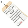 thumbnail image 2 of (2 pack) Box Partners Inventory Tags 2 Part Carbonless # 8 Pre-Wired (7000-7499) 6 1/4" x 3 1/8" White G15153, 2 of 3