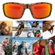 thumbnail image 5 of Gafas de sol retras de la tendencia de la moda de los vidrios de protección solar corrientes al aire libre, hechas de PC, TR, 5 of 5