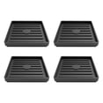 thumbnail image 1 of 4 piezas de muebles de muebles Protectores de piso para pisos de madera anti -skid skid chaSter tazas posavasos para la pierna para el sofá sofá del 8.3cmx8.3cm, 1 of 8