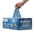 thumbnail image 2 of Arkwright Smart Rags (Box of 50) - Reusable Microfiber Cleaning Cloths for Home, Auto Shops, 16 x 16 in, Blue, 2 of 5