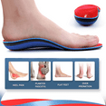 Walkomfy Heavy Duty Support Pain Relief Orthotics 210+ lbs Plantar