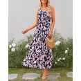 thumbnail image 4 of ZANKLEY Women Summer Dresses Casual  Maxi Dresses Cute Floral Long Dress Wedding Guests Dress, 4 of 10