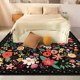 thumbnail image 6 of golytefs 5X 7 Carpet Washable Carpet for Living Room Bedroom Dining Room (Black), 6 of 9