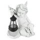 thumbnail image 4 of Luz decorativa de jardín, estatua de ángel de resina de simulación, luz decorativa, adorno de jardín, acabado de lujo, 4 of 8