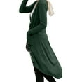 thumbnail image 4 of fartey Women's Long Cardigans Lightweight Button Down High Low Soft Solid Knit Loose Duster Cardigans with Pockets, 4 of 7