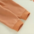 thumbnail image 4 of Gibobby Baby Boy Halloween Outfit Cutest Pumpkin In The Patch Sweatshirt Drawstring Long Pants Toddler Fall Clothes(Orange,6-12 Months), 4 of 7