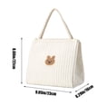 thumbnail image 3 of TIMIFIS Insulated Storage Multi-functional Insulated Bag Out Lightweight Handheld Shoulder Large-capacity Embroidery Insulated Meal Bag New Home Essentials, 3 of 6