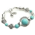 thumbnail image 1 of Verano pulsera de diseño clásico de cuentas de turquesa pulseras de las mujeres, 1 of 5